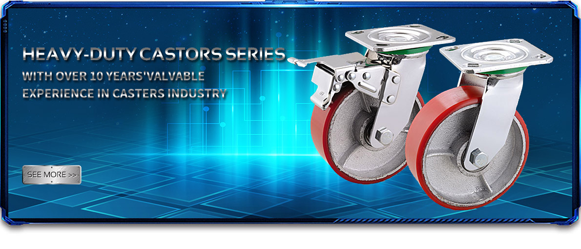 Heavy-duty castors series