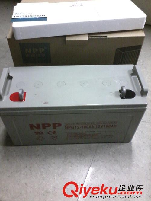 耐普NPP太陽能膠體蓄電池12V100AH廣東廠家銷售代理價