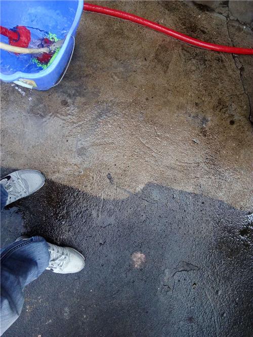 厂区水泥地面清洗