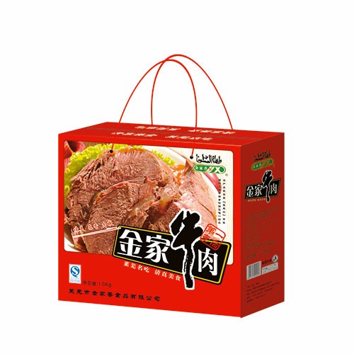 供应山东特产 莱芜金家老店 金家香五香牛肉 清真食品 500g