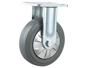 Heavy Duty Caster Thermoplastic Rubber wheel Rigid