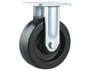 High Temperature Nylon Wheel Swivel Plate with Side Brake