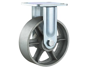 Heavy Duty Casters with Cast Iron Wheel Rigid