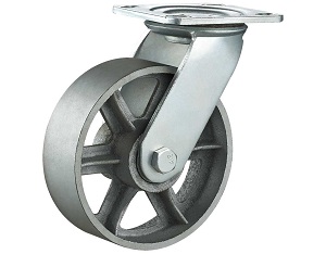 Heavy Duty Casters with Cast Iron Wheel Rigid