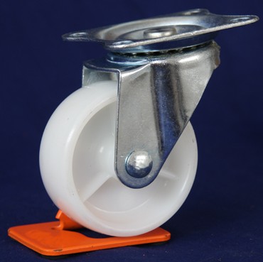 Light duty swivel caster