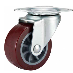 Light Duty Polyurethane Caster Swivel Top Plate