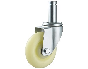 Medium Duty Nylon Caster Swivel Threaded Stem