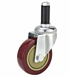 Medium Duty Caster Polyurethane Wheel with Plastic Cover