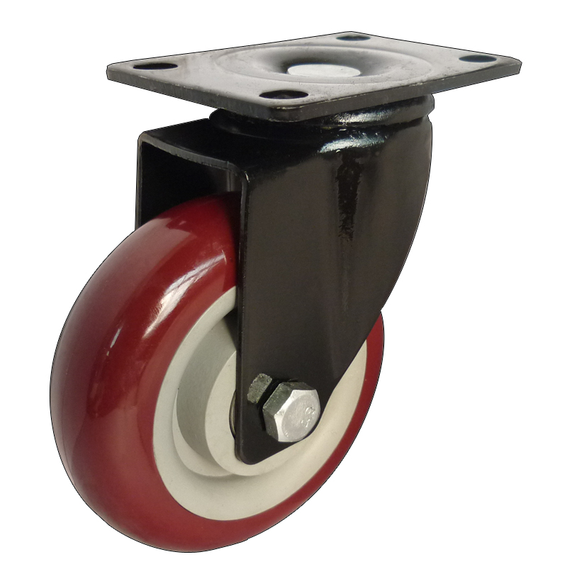 Medium Duty Casters Black Yoke