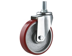 Medium Duty Caster Moldon Polyurethane Wheel