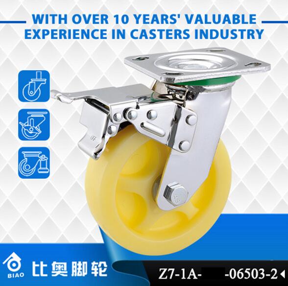 6 inch heavy castor stainless steel casters