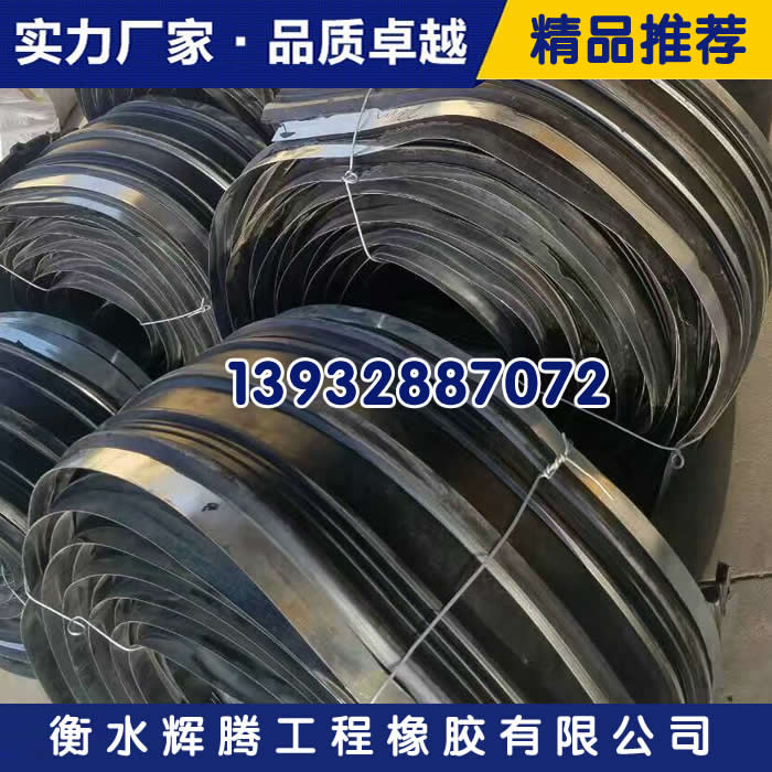 輝騰中孔鋼邊橡膠止水帶 - 中平鋼邊止水帶生產(chǎn)廠家直銷