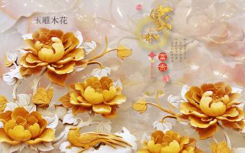 玉雕背景墻