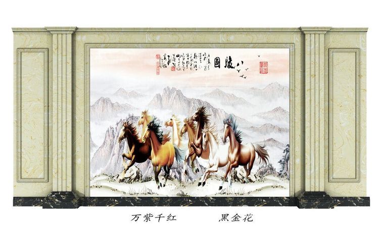 羅馬柱背景墻原始圖片2
