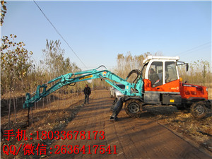 挖掘機(jī)式電線桿挖坑機(jī) 優(yōu)質(zhì)的挖坑機(jī) 電線桿挖坑機(jī)代理 原始圖片2