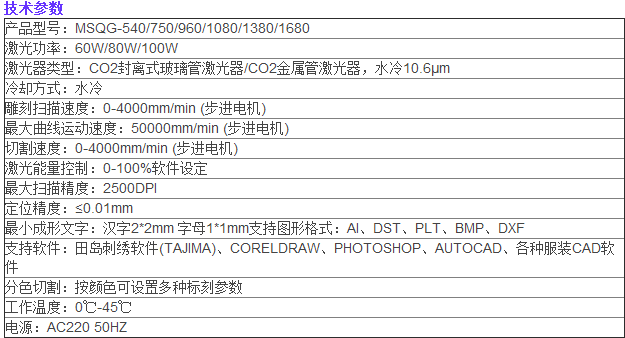 MSQG-1380双头精密激光切割