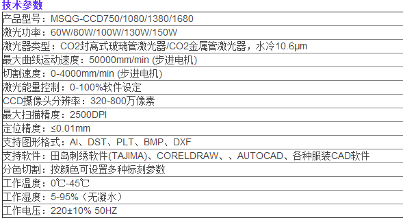 CCD自動掃描激光切割機