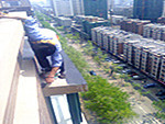 長春專業做各種家庭樓頂屋頂頂樓屋面漏雨滲水維修防水補漏