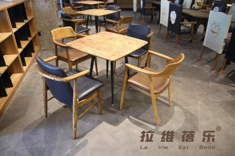 西安輕食餐廳椅子定制廠家直銷原始圖片3