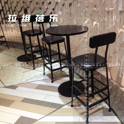 西安西餐廳吧桌定制廠家直銷
