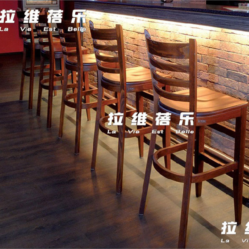 西安西餐廳鐵藝吧椅定制廠家直銷原始圖片2