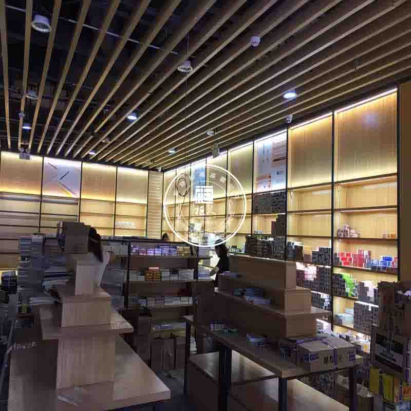 供應(yīng)柜人文具店貨架 圖書館書架定制