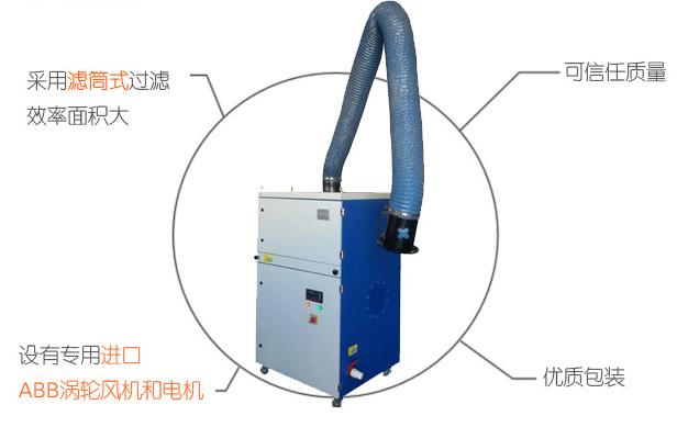 工業焊接抽煙機/單臂焊煙凈化器/滄州康力環保設備有限公司