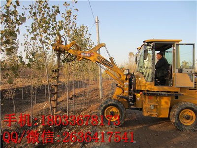 水泥桿挖坑機(jī)價(jià)格 裝載機(jī)改挖坑機(jī)圖片 蘋果樹(shù)施肥挖坑機(jī) 原始圖片3
