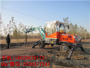 挖掘機式電線桿挖坑機 優(yōu)質(zhì)的挖坑機 電線桿挖坑機代理 原始圖片2
