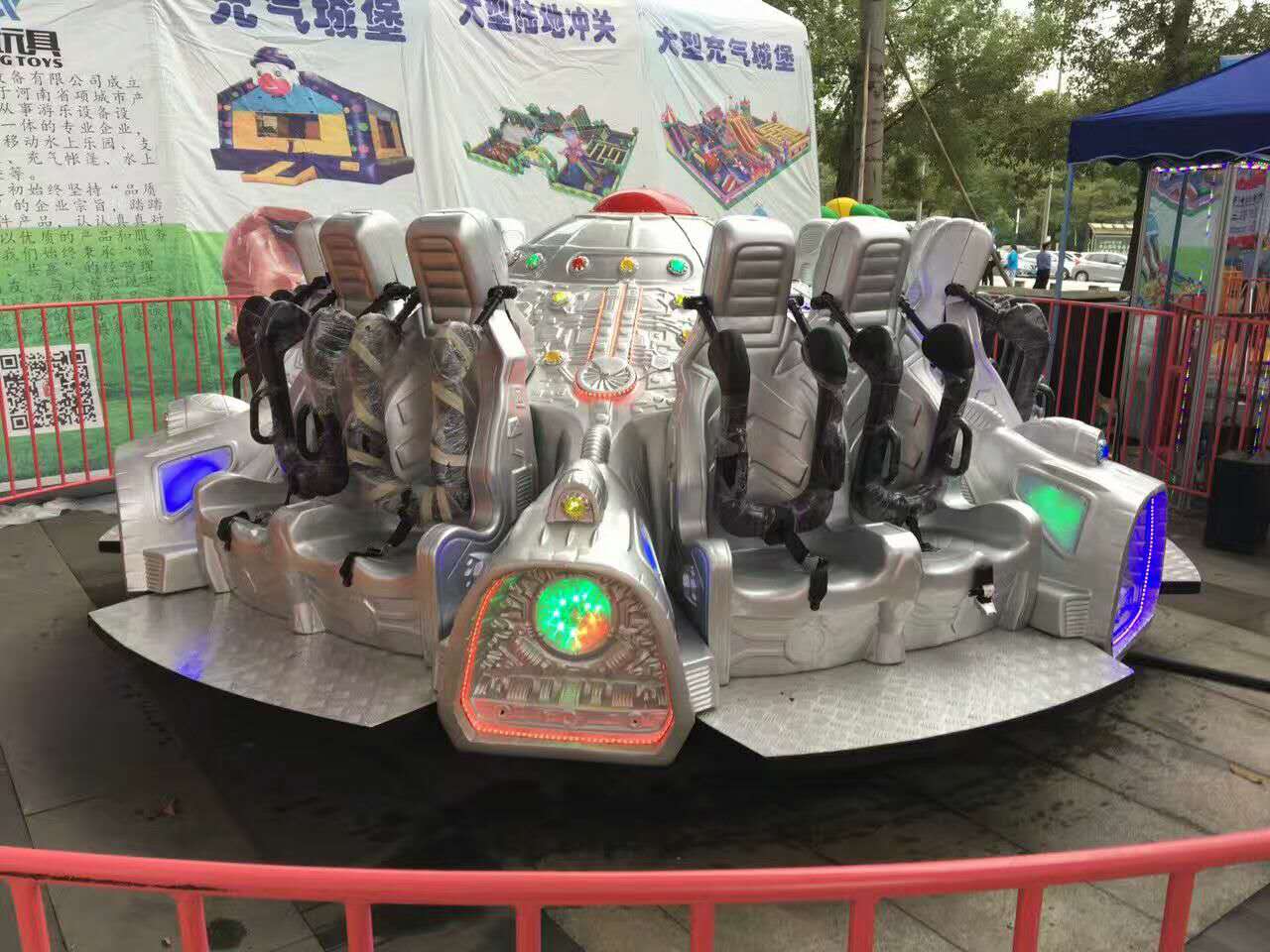 神童游樂  室內外公園游樂設備轉馬  噴球車