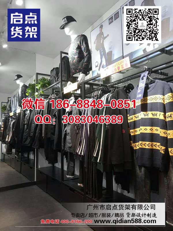 服裝店男裝貨架和女裝貨架怎樣布局才能吸引眼球