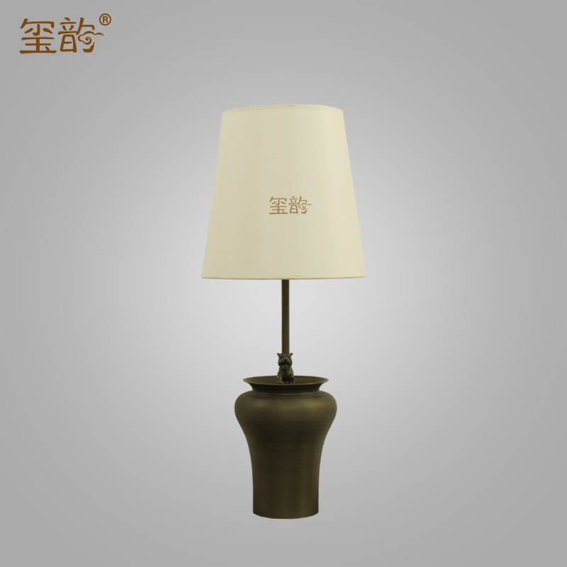 新中式臺(tái)燈鐵藝燈具BMT1009