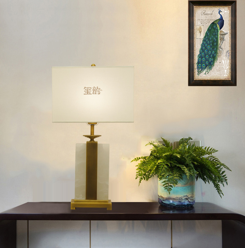 中式云石臺(tái)燈BMT3020原始圖片3
