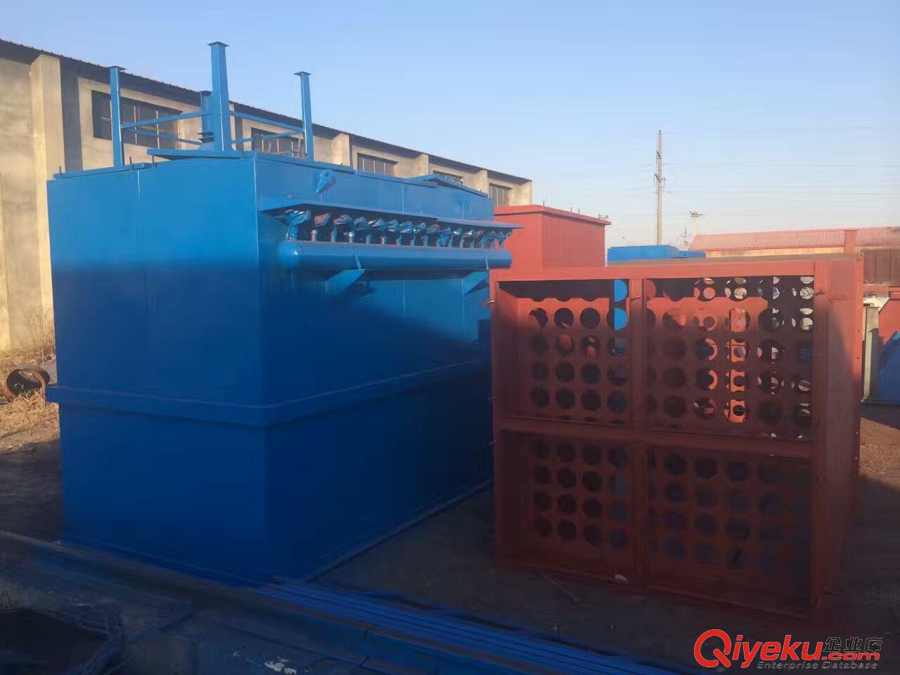 石灰窯安裝脈沖袋式收塵器規格齊全 袋式收塵設備 除塵器維修泊頭市藍科環保設備廠 原始圖片3