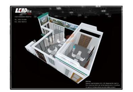 美国NHS展台设计搭建，展位设计布展