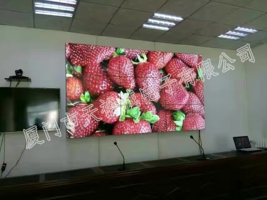 廈門拼接屏廠家直銷液晶拼接屏 安防監控拼接電視墻大屏幕原始圖片2