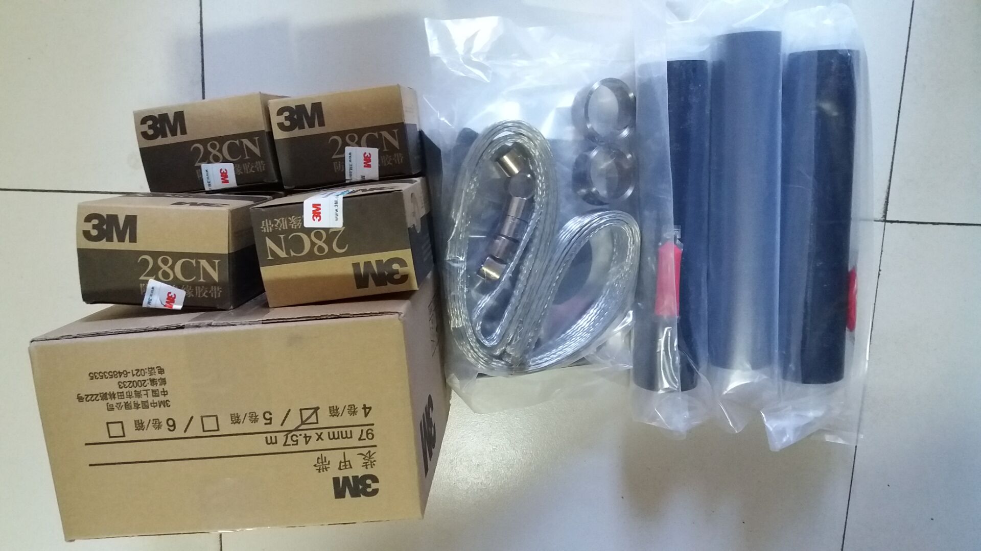 3M冷縮電纜中間接頭原始圖片2