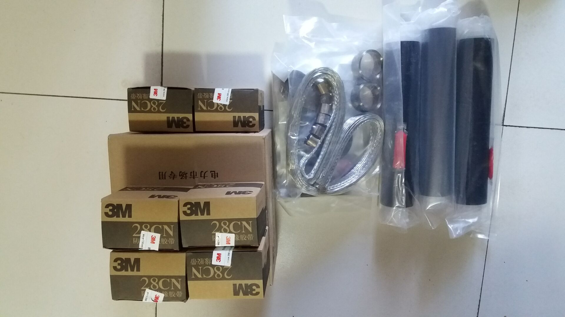3m冷縮電纜中間頭原始圖片3
