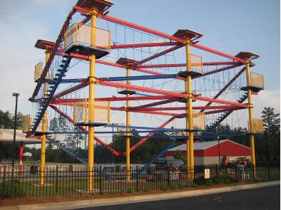歷奇探險-空中步道-SKY WALK-繩網探險樂園