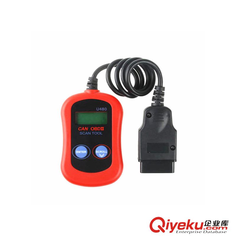 U480 OBD2 CAN EOBD OBD2汽車故障電腦檢測(cè)儀診斷儀掃描儀解碼 