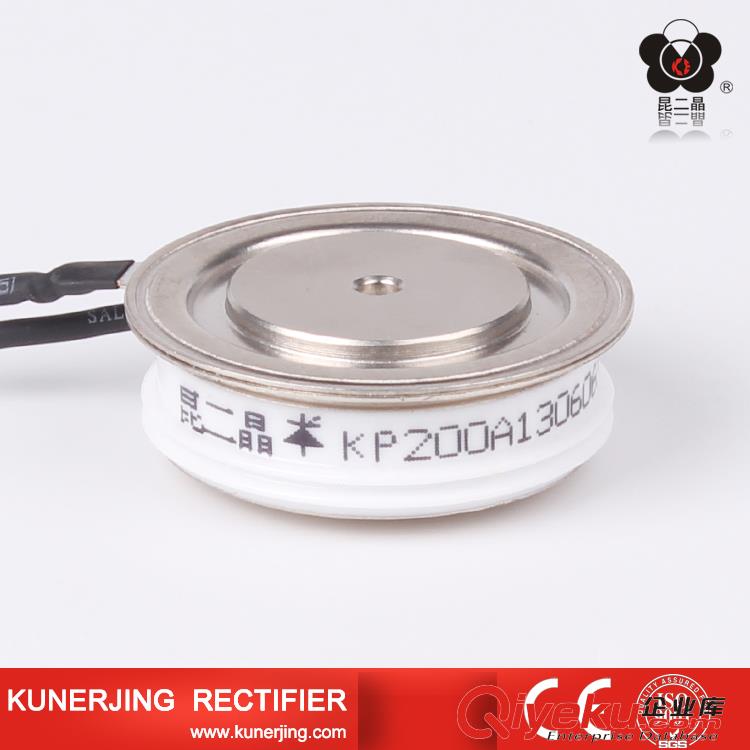 昆二晶供應平板式晶閘管KP1000A1600V軟起動專用晶閘管功率可控硅